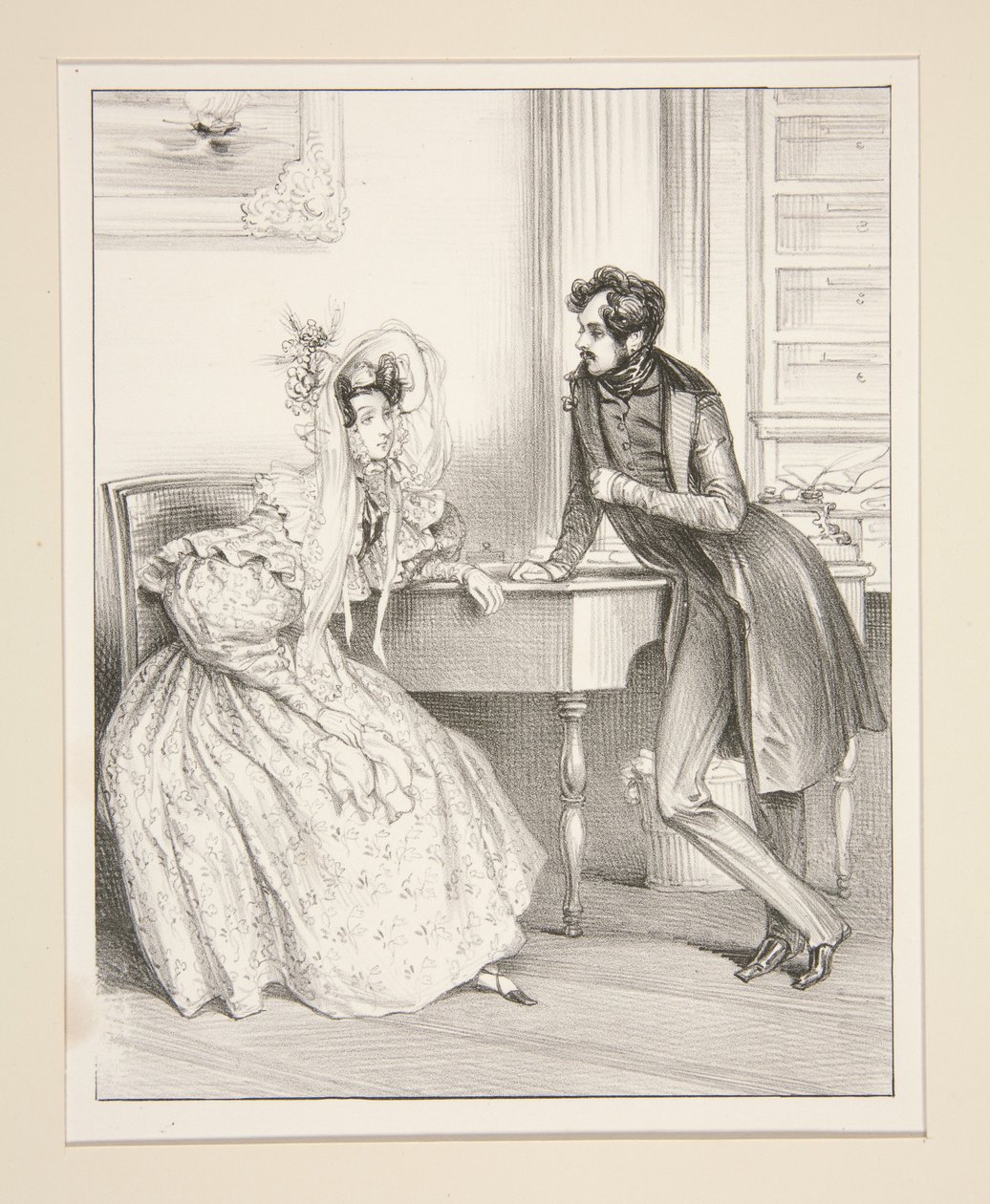 Journal of Women: An Audience by Paul Gavarni