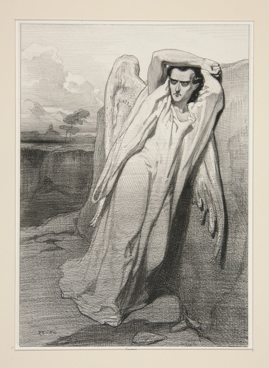 The Rebel Angel by Paul Gavarni