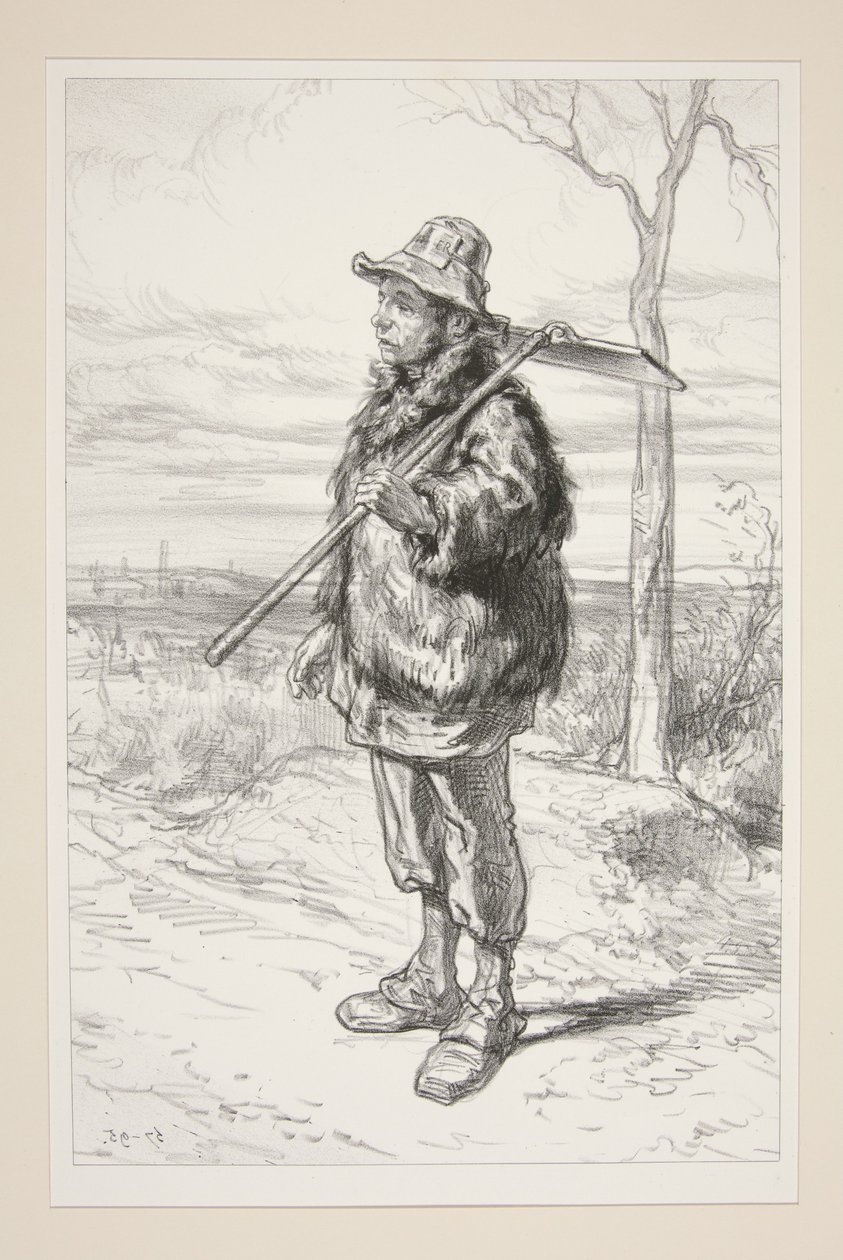 The Road Worker by Paul Gavarni