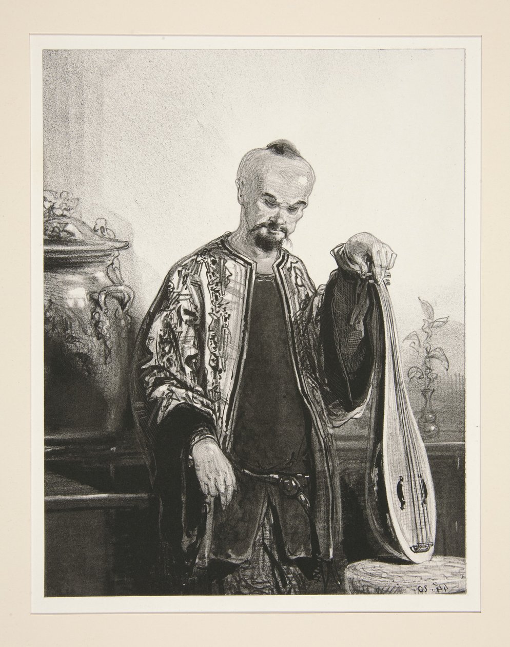 LE TSING. by Paul Gavarni