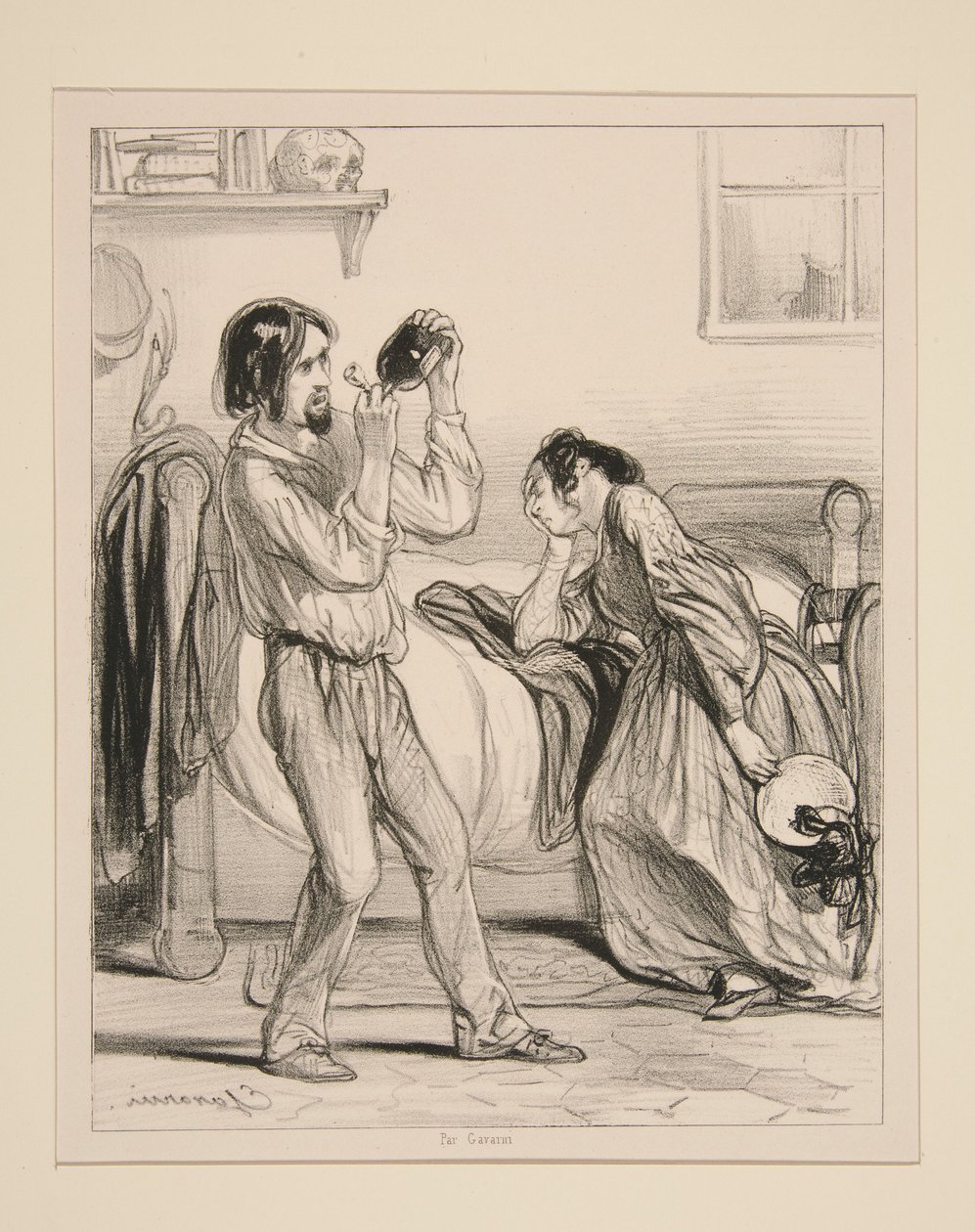 The First Cure by Paul Gavarni