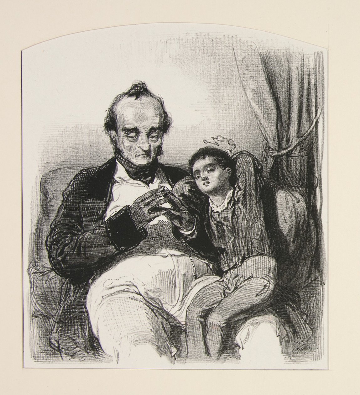 The Terrible Children by Paul Gavarni