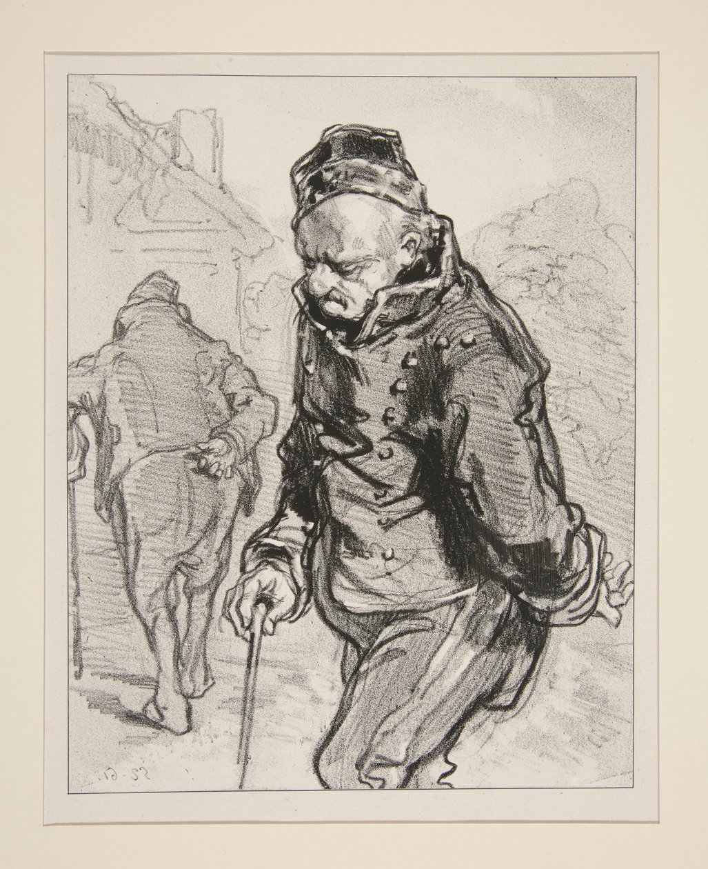 The Two Edmonds by Paul Gavarni