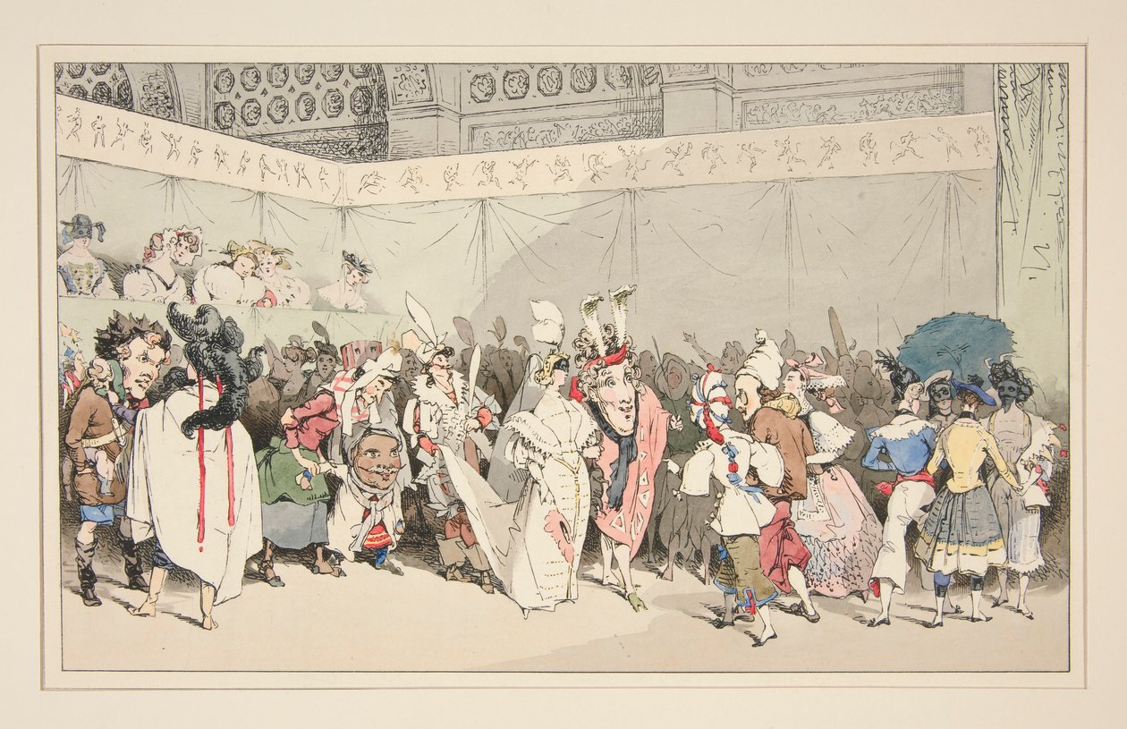 Masquerade. Costumes by Gavarni Published in 1828, 1829, and 1830 by Paul Gavarni