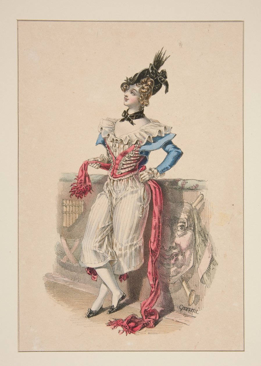 Sailor. Ball Costume for a Lady. by Paul Gavarni