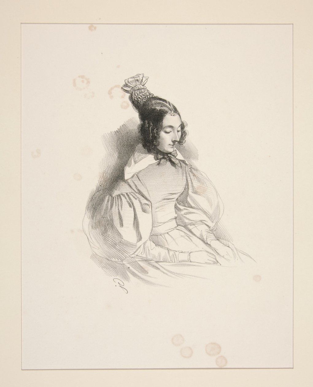 Mme. Feydeau by Paul Gavarni