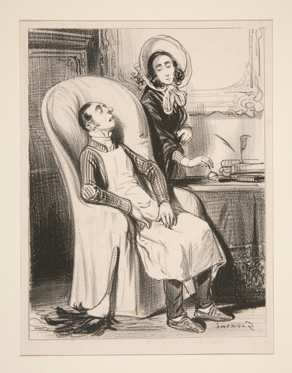 Monsieur Joseph dreams that he is a priest and says Mass at Saint-Thomas-d