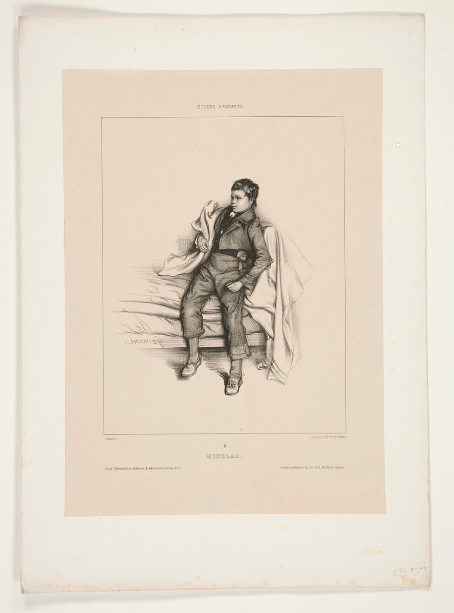 Nicolas by Paul Gavarni