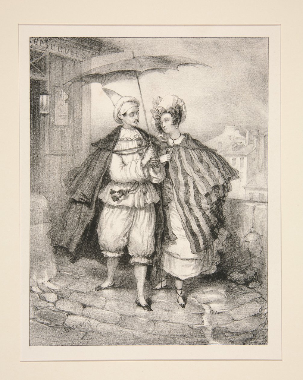 Paul and Virginia by Paul Gavarni