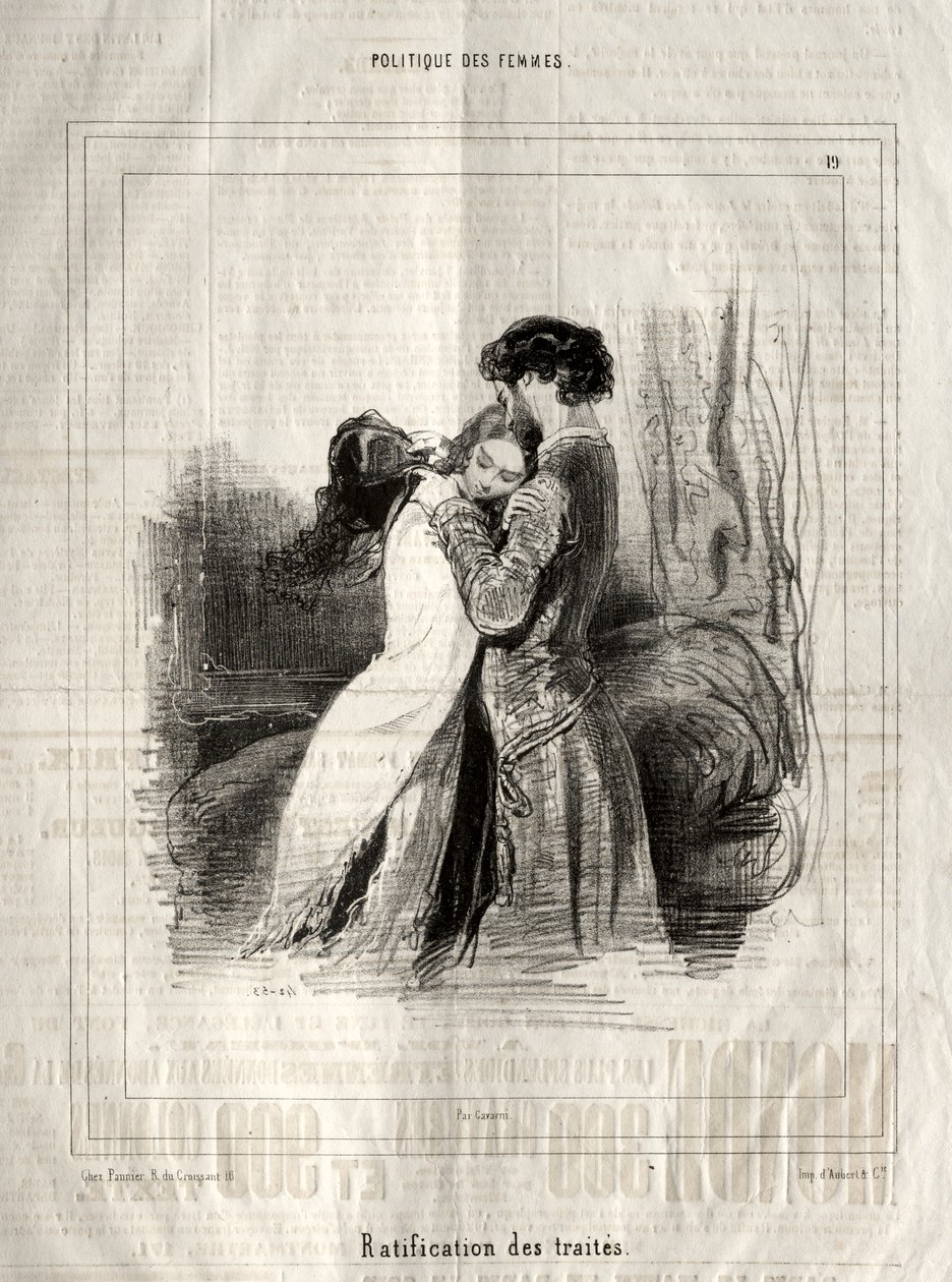 Politics of Women: Ratification of the Treaties by Paul Gavarni