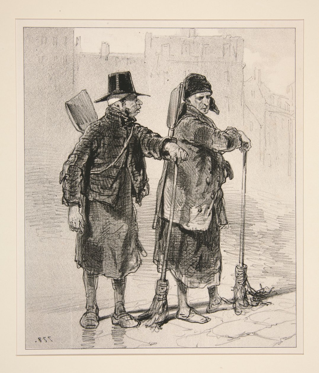 ...To become an inspector, you need connections... by Paul Gavarni