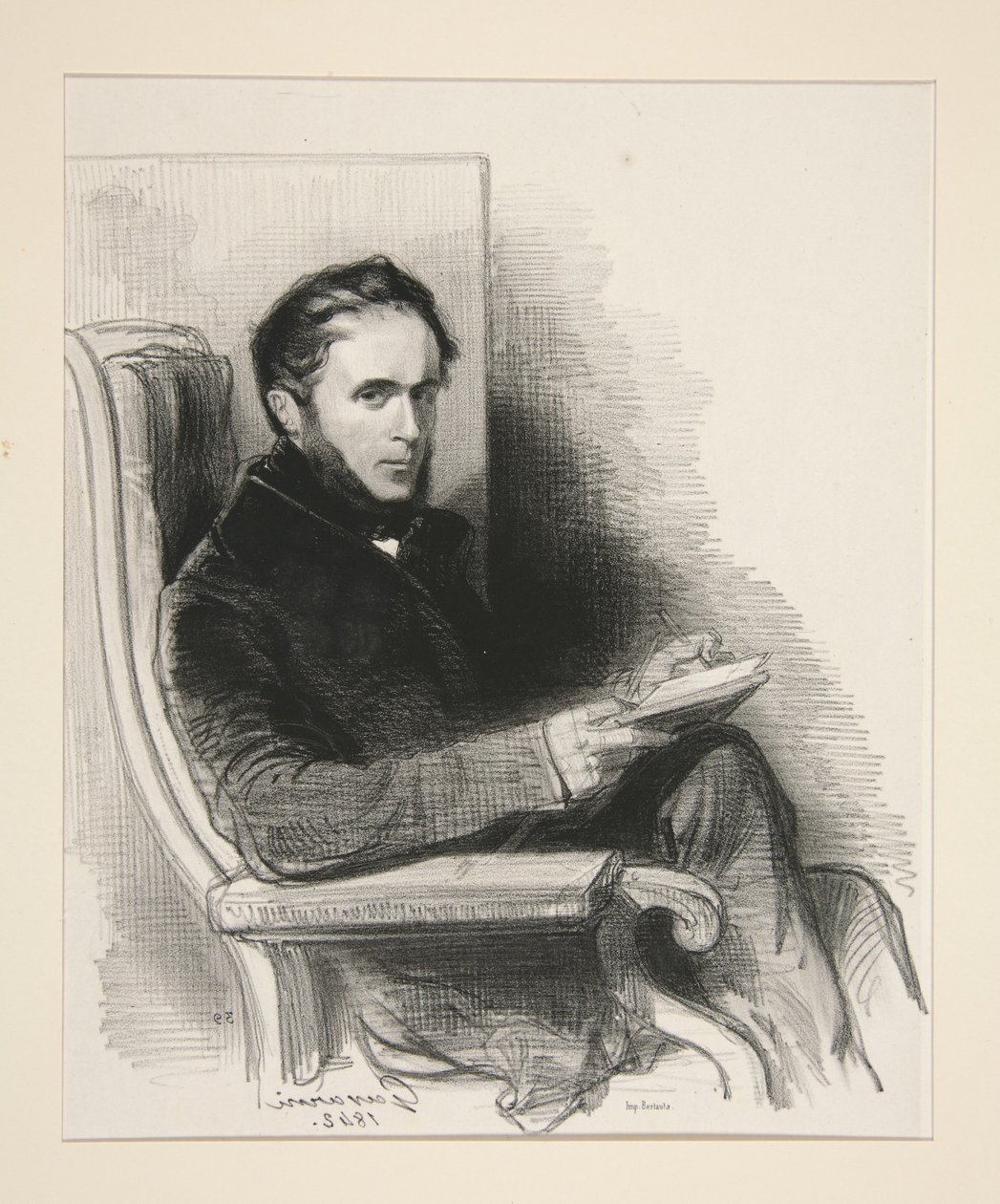 Raymond LaGarrigue by Paul Gavarni