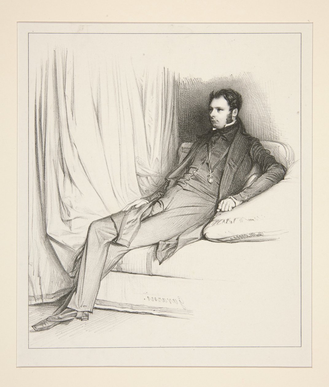 S. Henry Berthoud by Paul Gavarni