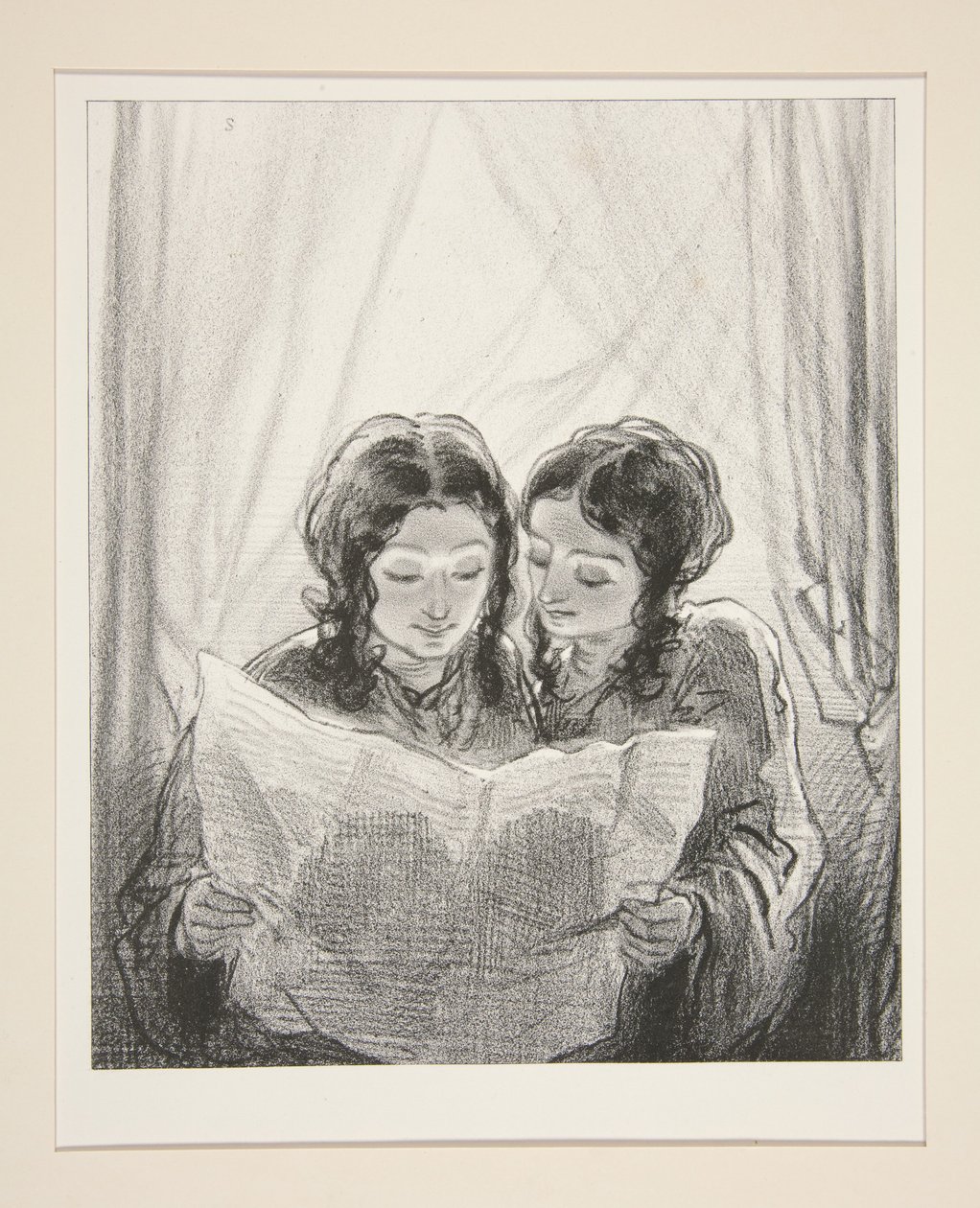 "See the Advertisements" (for the Edification of Young People) by Paul Gavarni