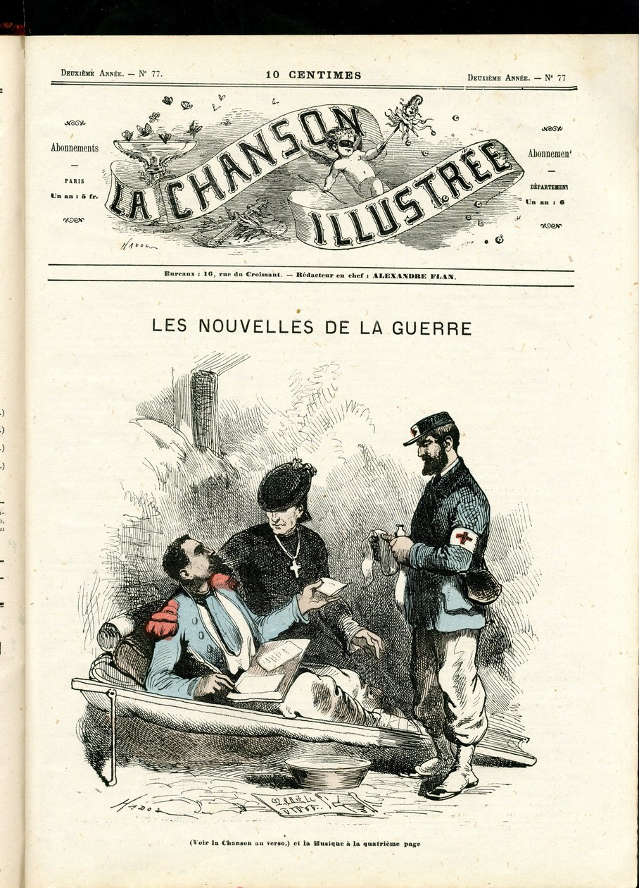 La Chanson illustree (magazine), number 77 by Paul Hadol