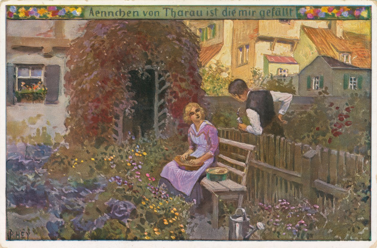 Aennchen von Tharau is the One I Like by Paul Hey