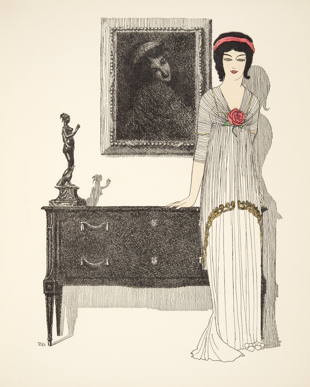 Paul poiret robe top