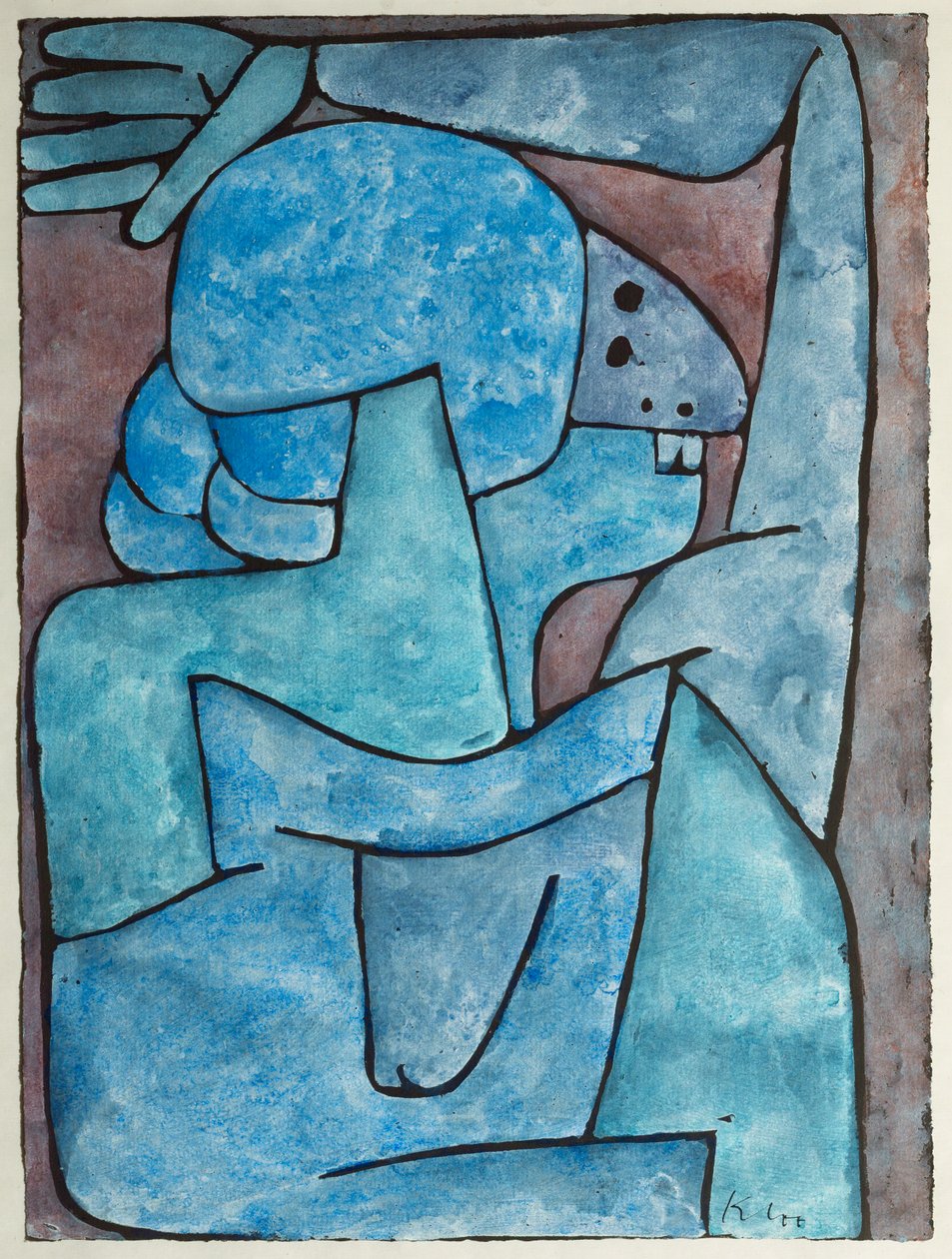 A Lady-Slanderer by Paul Klee