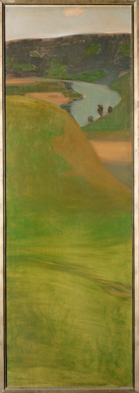 A View of the Aare River, Switzerland by Paul Klee