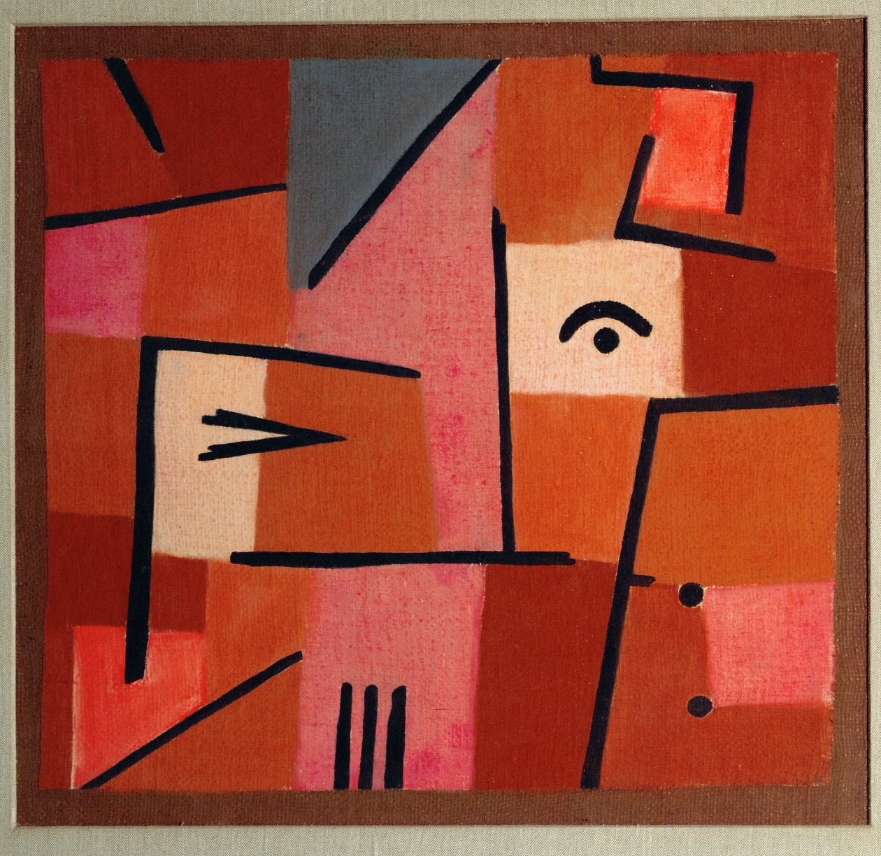 Beware of Red by Paul Klee