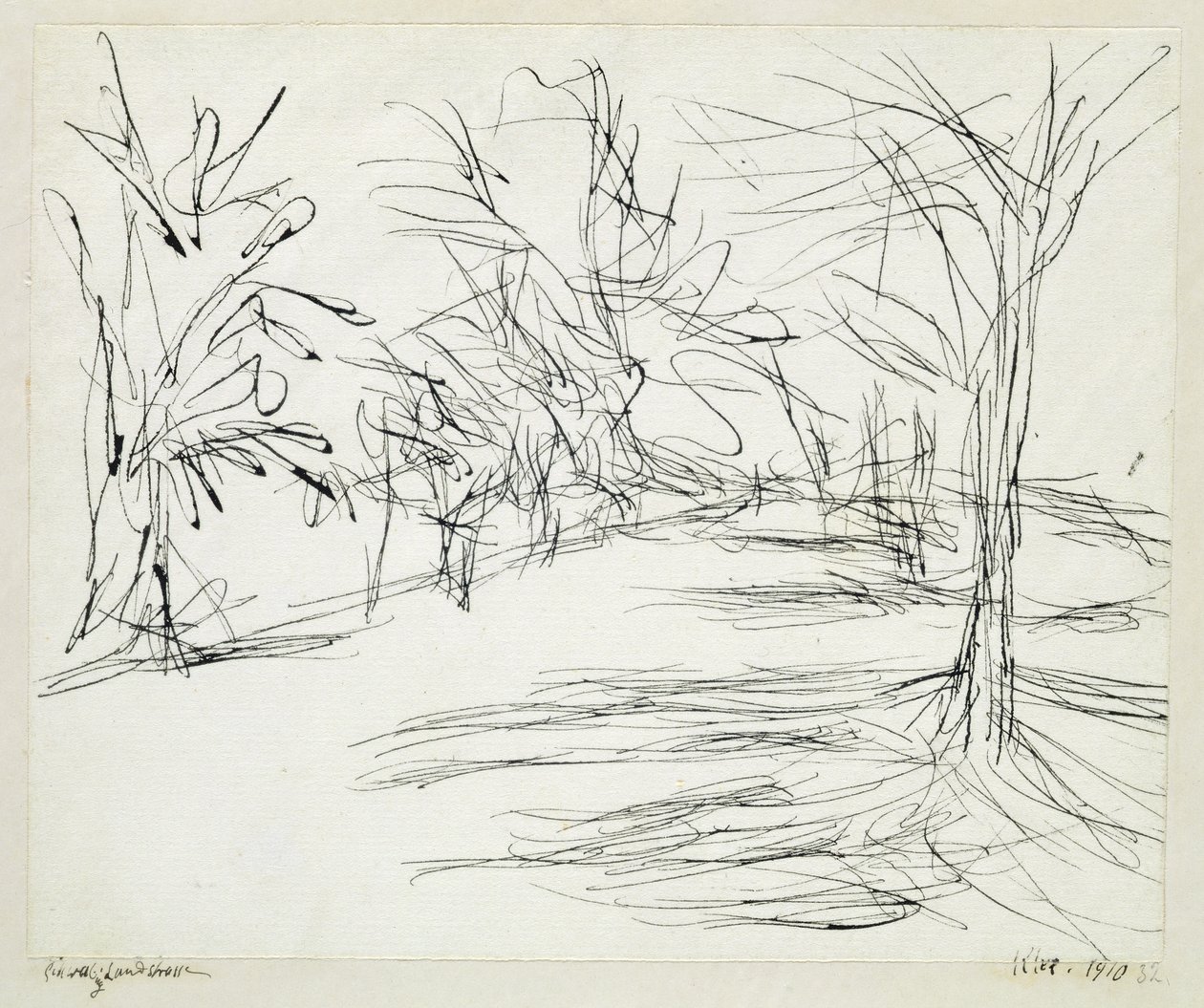 Country Road to Schwaing by Paul Klee