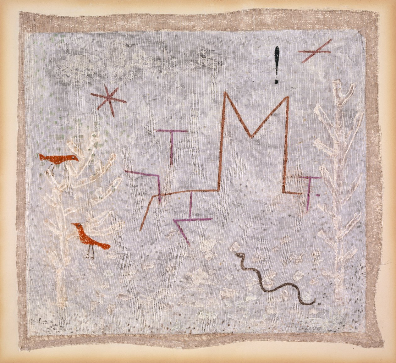 Garden Gate K, 1932 by Paul Klee