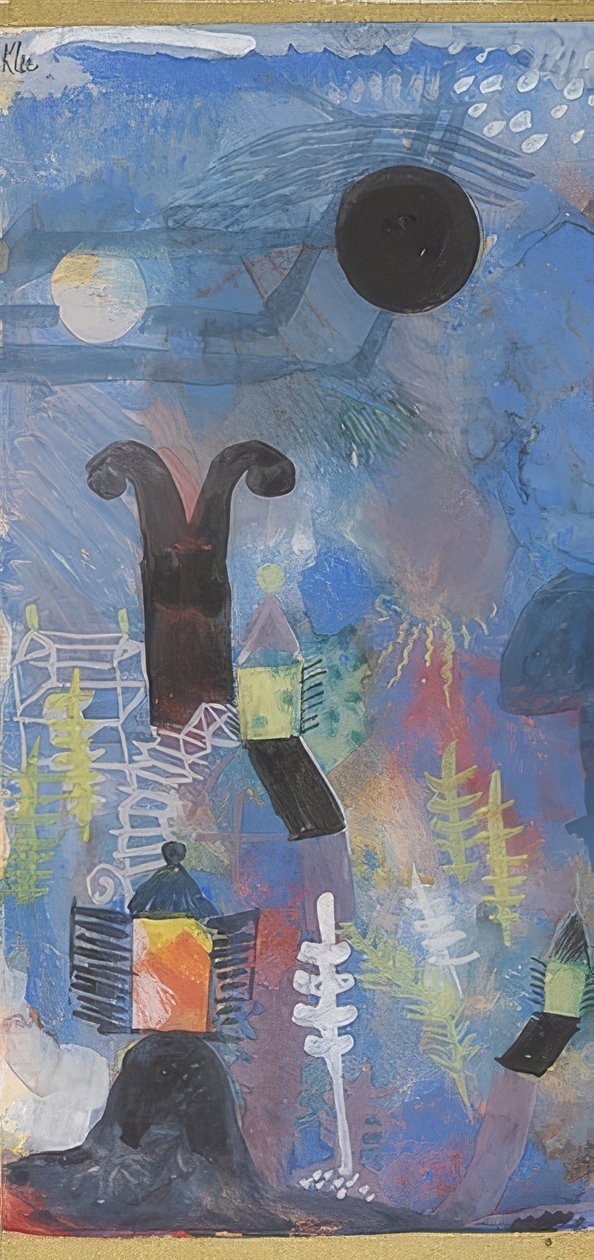 Garden. 1918 by Paul Klee