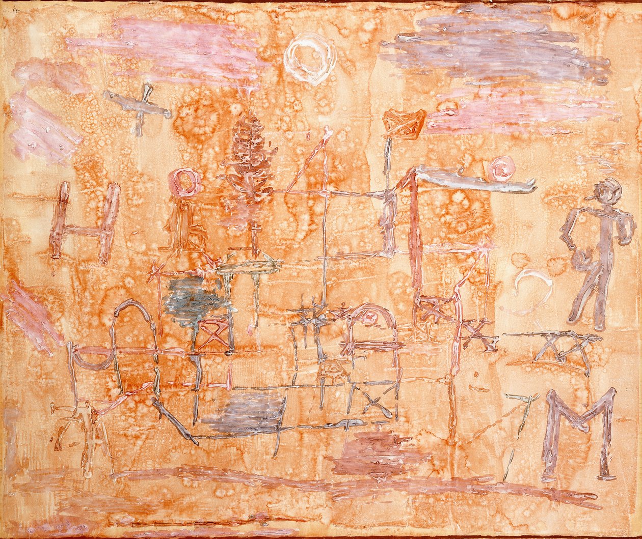H M Idyll by Paul Klee