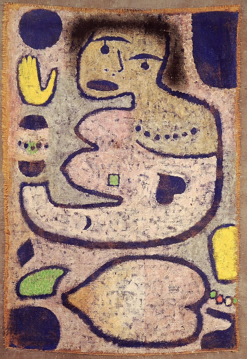 Love Song by the New Moon by Paul Klee