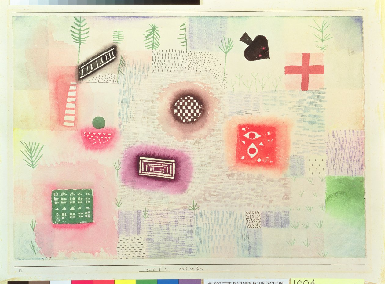 Place Signs by Paul Klee