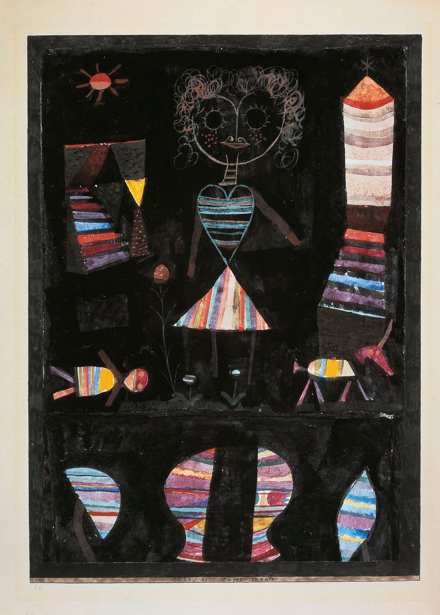 Paul Klee:Theater Everywhere/ポール・クレー アート △01)Paul Klee