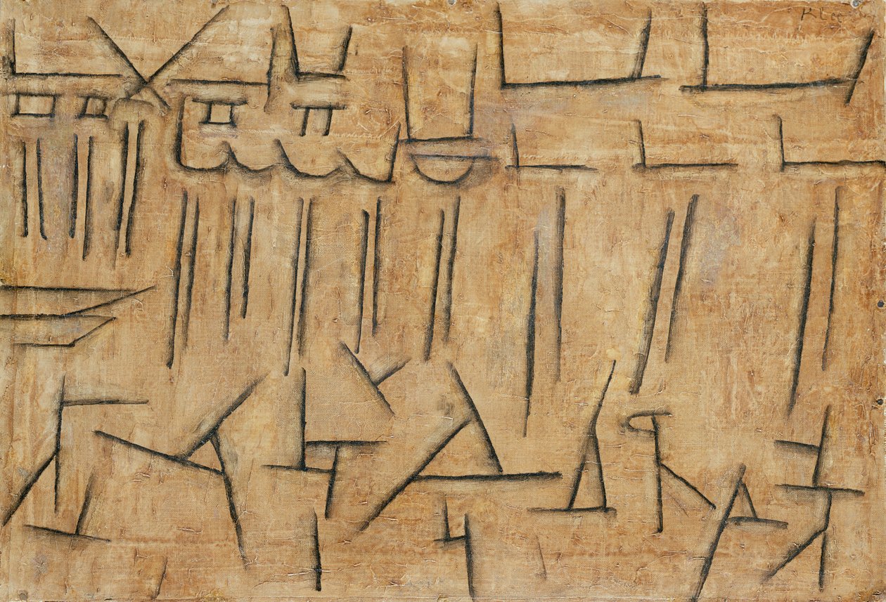 The Temple Festival by Paul Klee