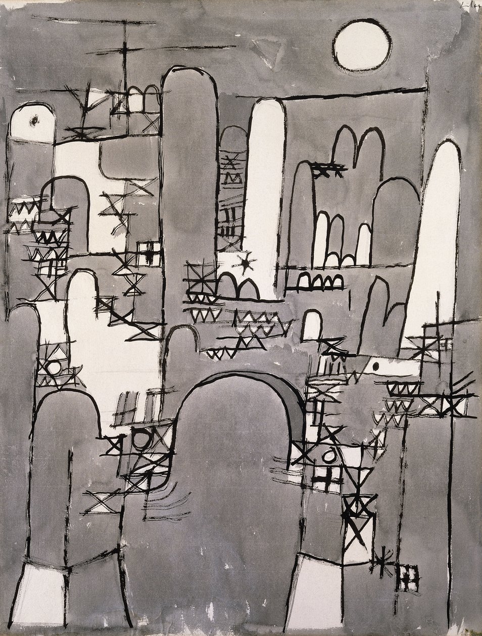 The Tower by Paul Klee