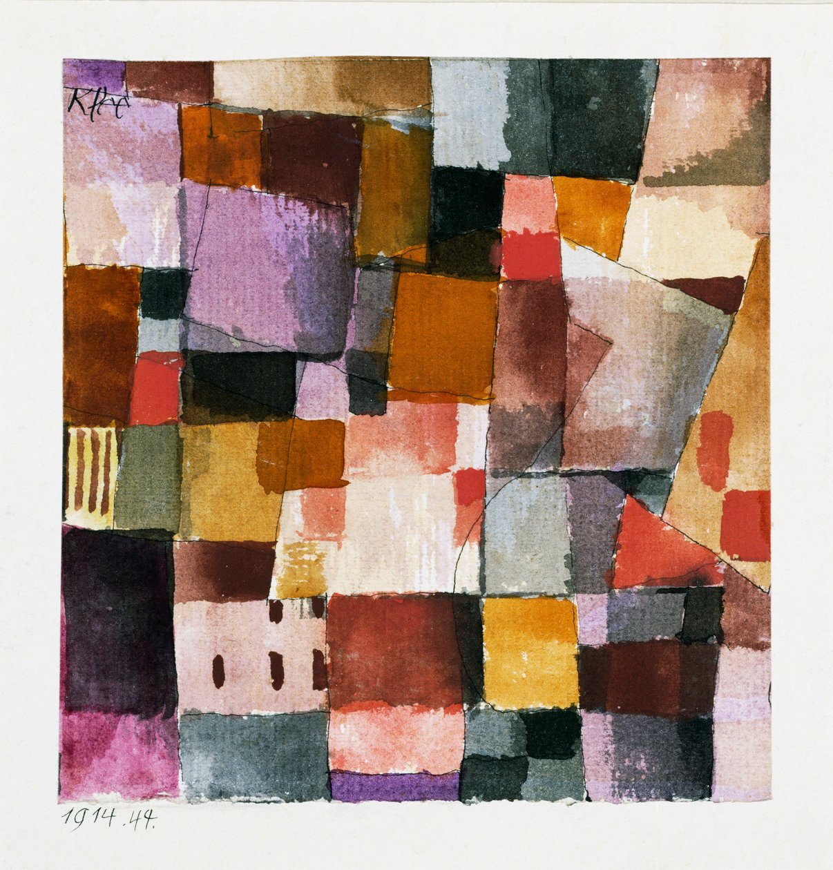 Untitled by Paul Klee: Highest-quality art reproduction