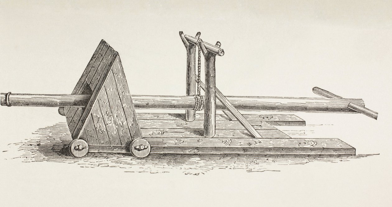 Medieval Battering Ram by Paul Lacroix