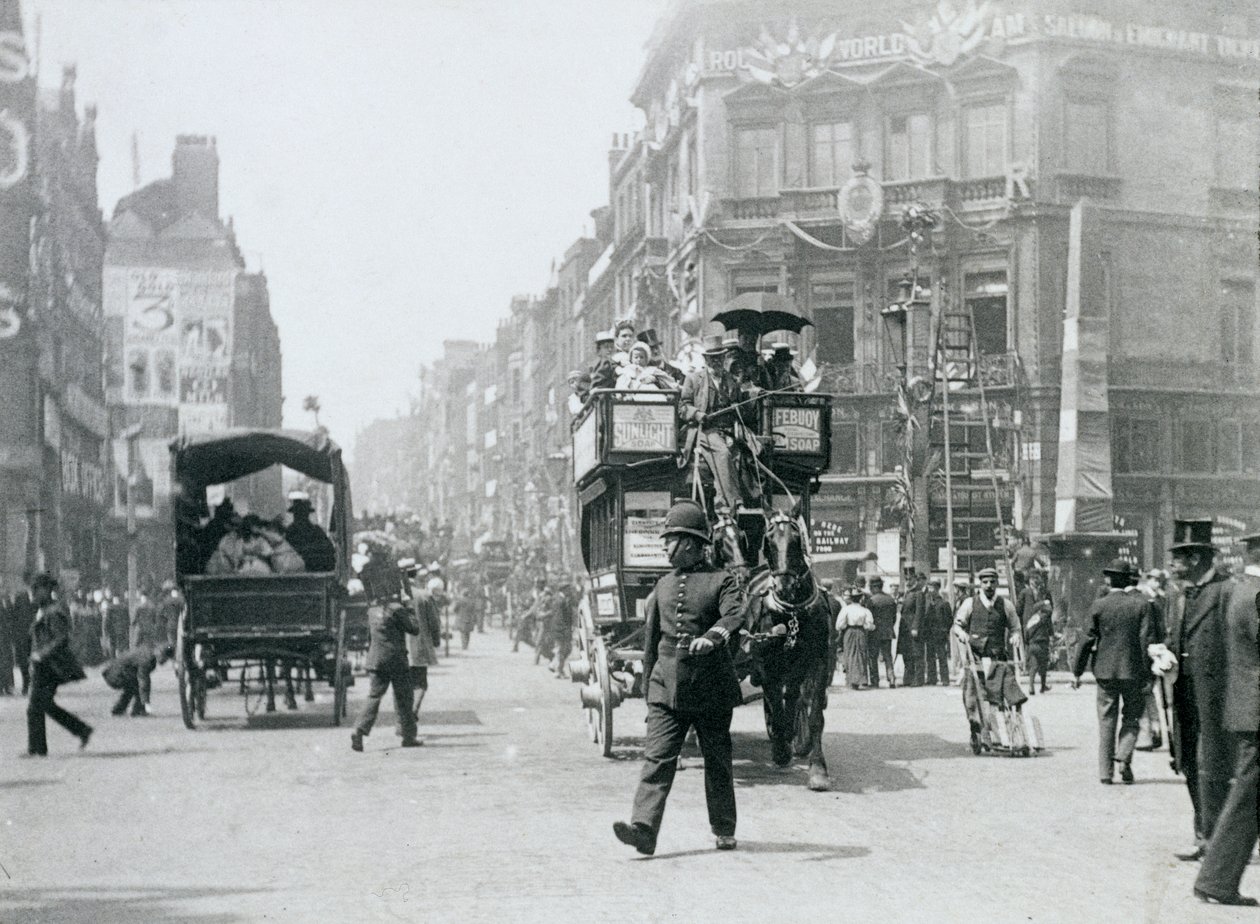 Ludgate Circus, London, Prepared for Queen Victoria