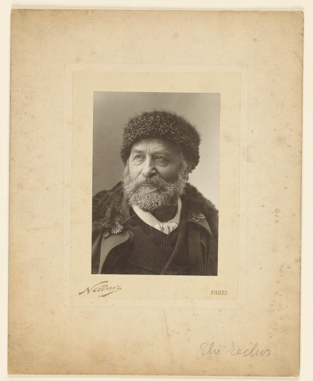 Élie [Élisée] Reclus by Paul Nadar