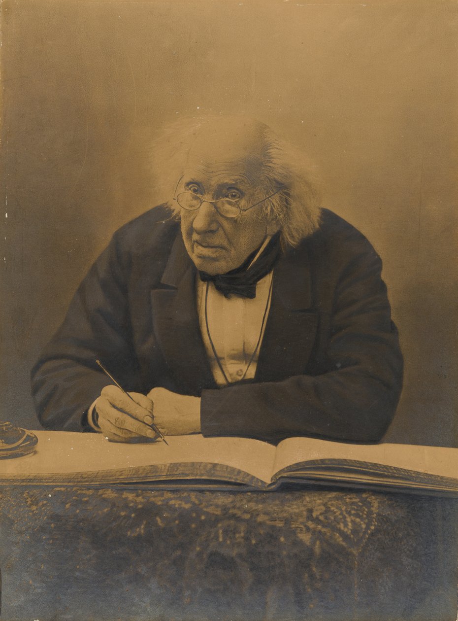 "I am going to write my first philosophical principle, it was not I who formulated it but Malebranche. I have looked hard, but I have not found a better one." by Paul Nadar