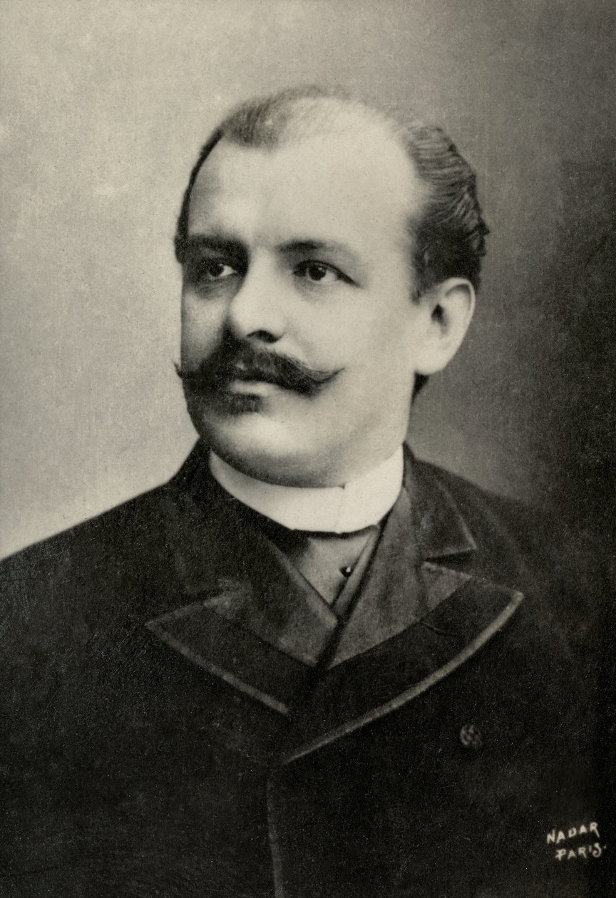 Portrait of Jean de Reszke by Paul Nadar: Fine art print