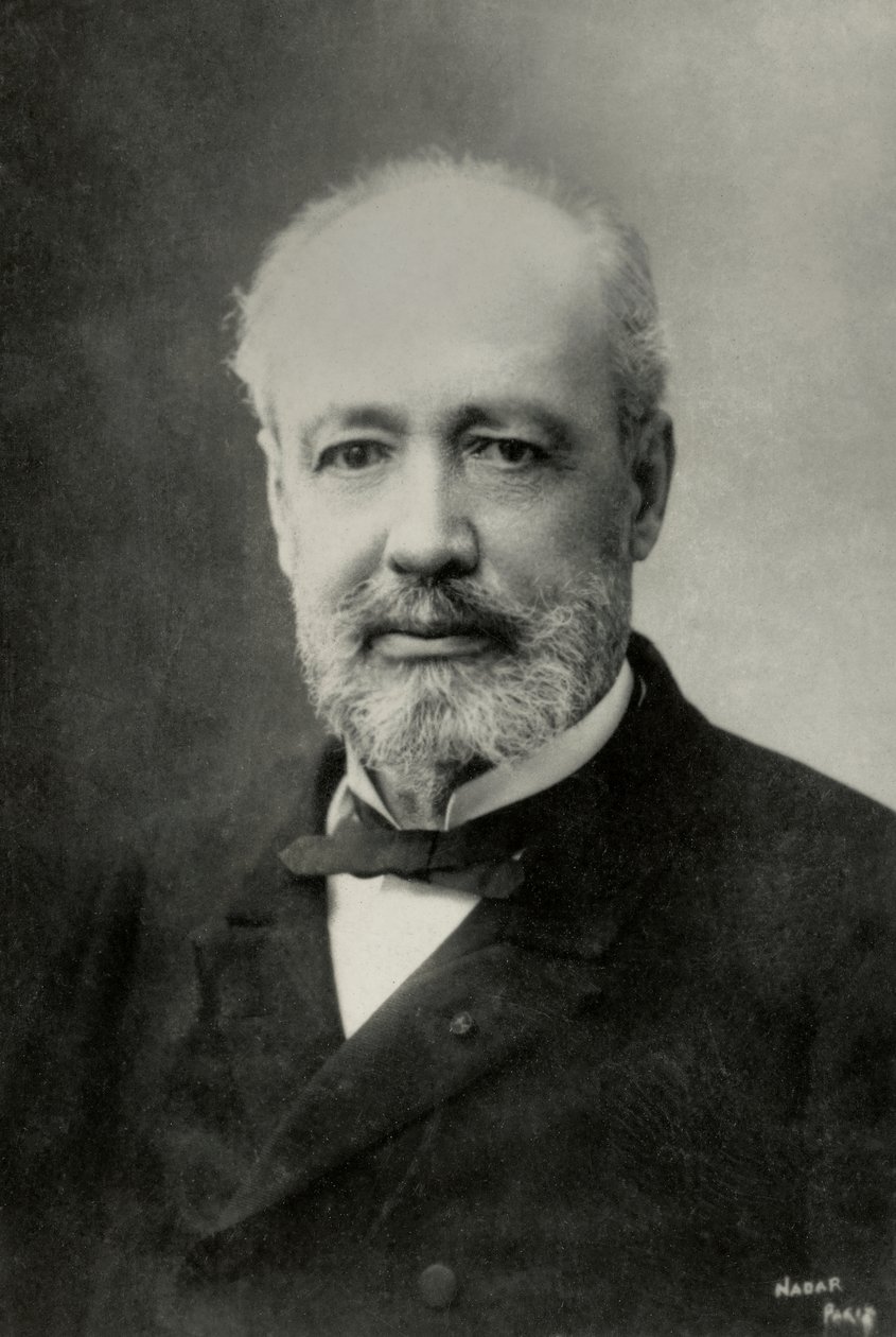 Portrait of French Doctor Leon Labbe by Paul Nadar
