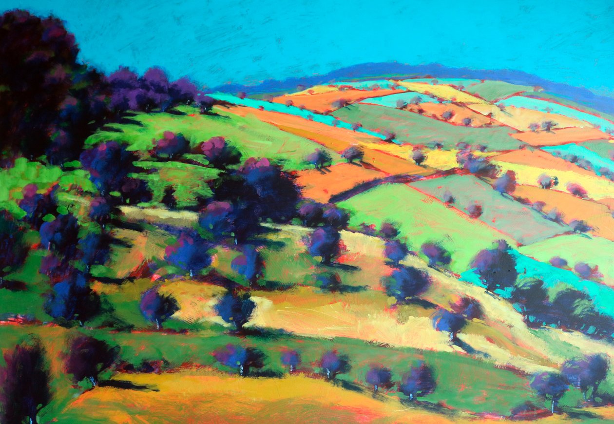 Barrowwake Looking Northwest (Detail #1), 2025 by Paul Powis