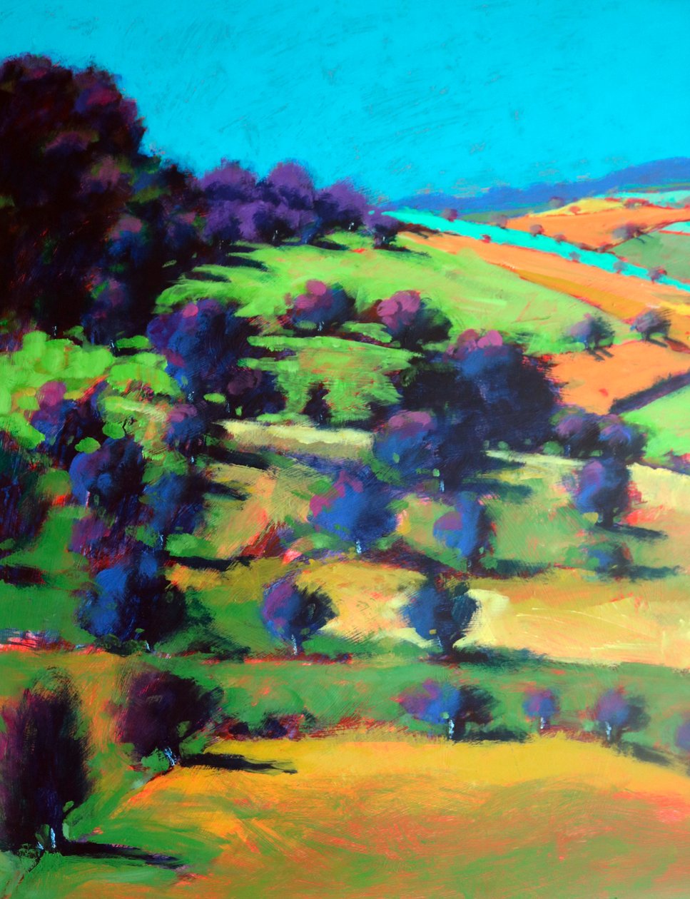 Barrowwake Looking Northwest (Detail #2), 2025 by Paul Powis