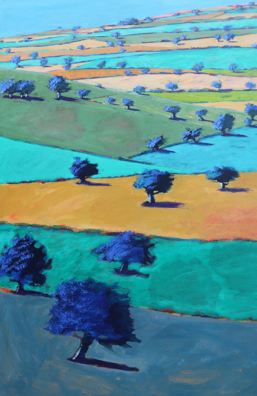 Cotswold Way, From Broadway #1, 2022 by Paul Powis