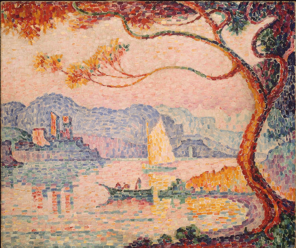 Antibes, Petit Port de Bacon by Paul Signac