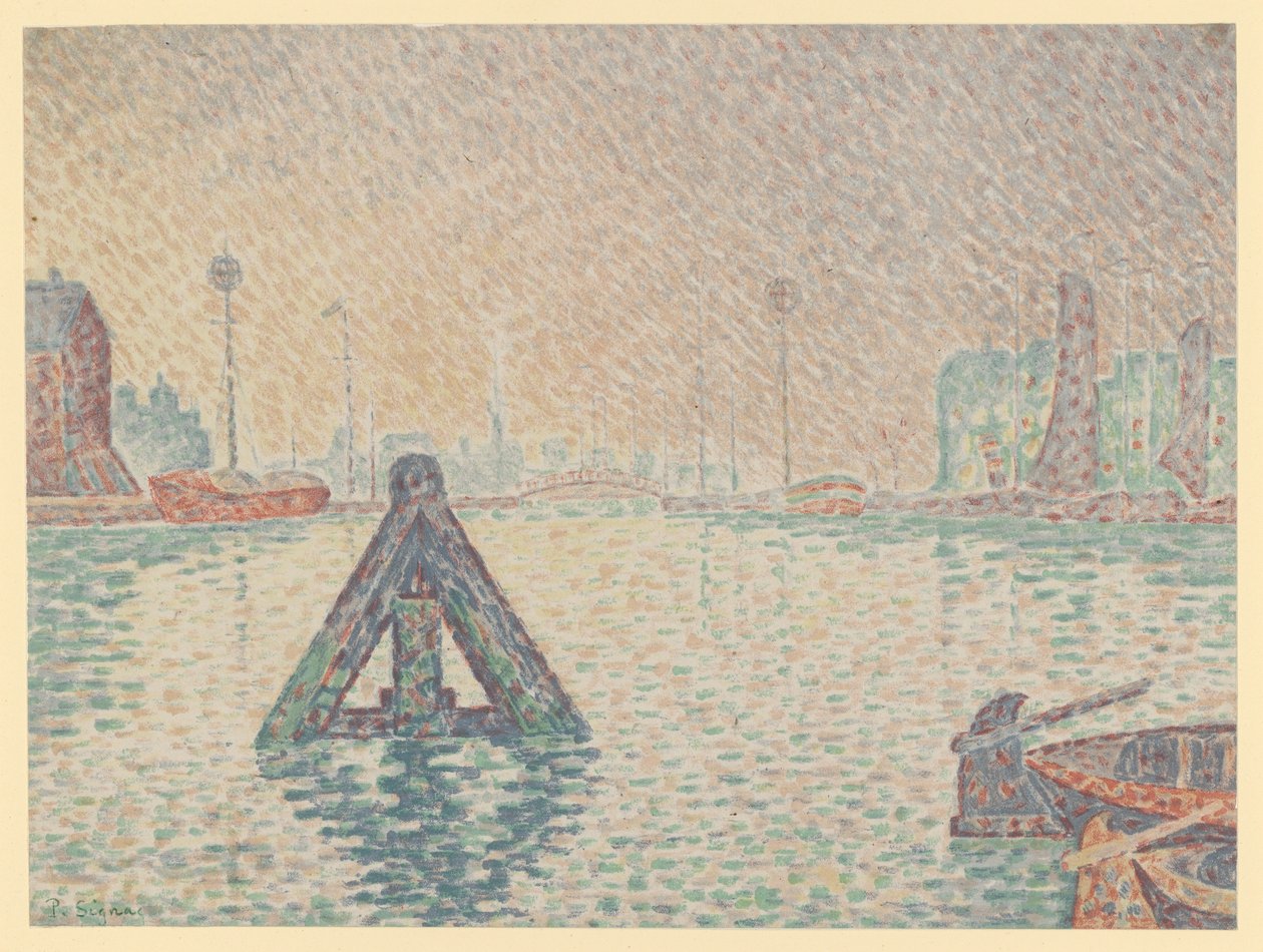 In Holland - The Beacon by Paul Signac