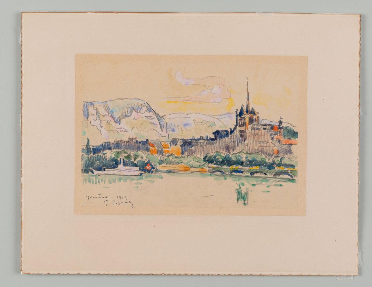 Geneva by Paul Signac