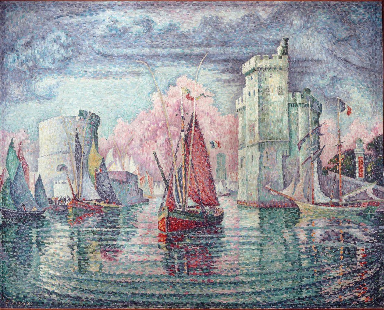 The Port of La Rochelle by Paul Signac