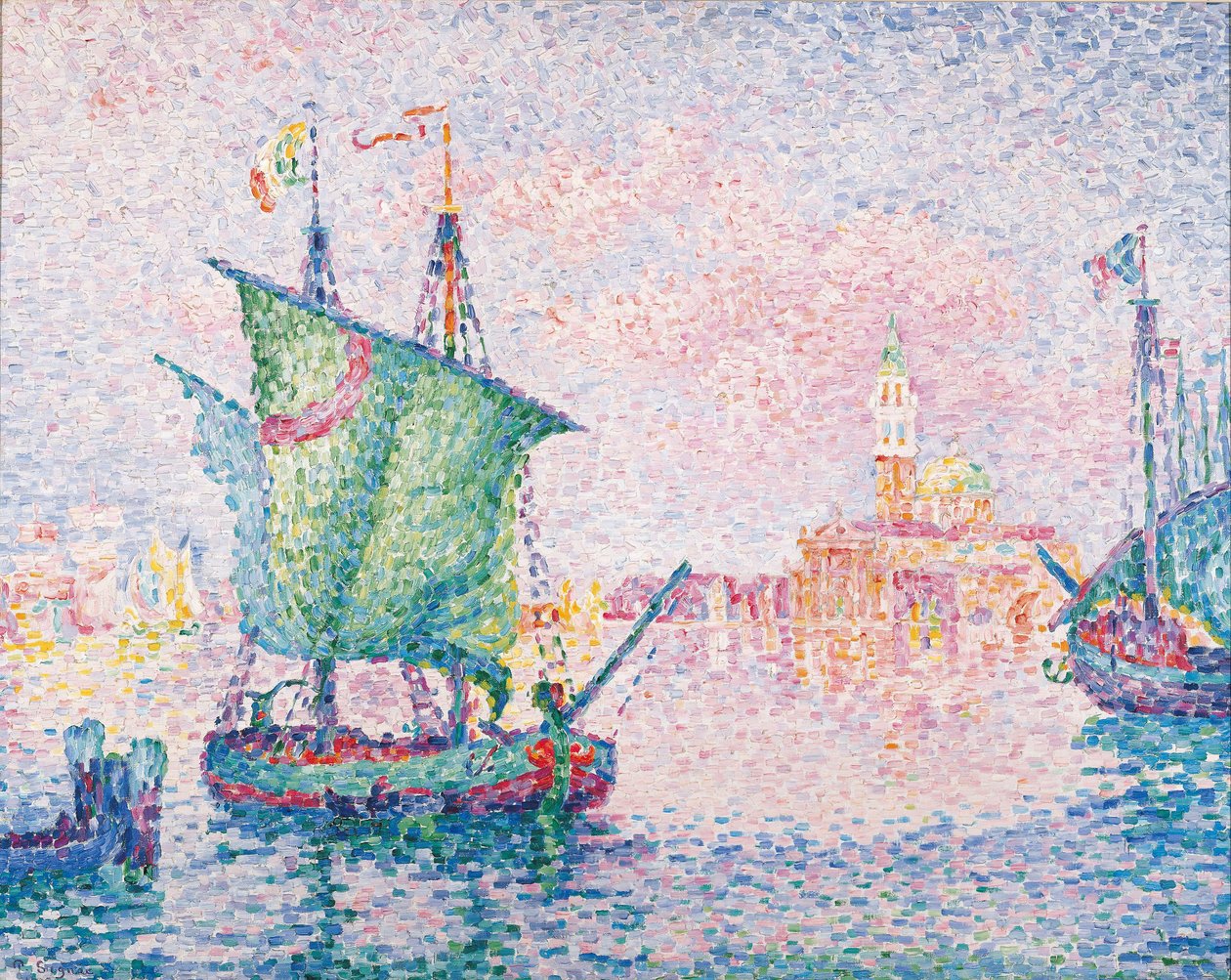 Venice, The Pink Cloud by Paul Signac