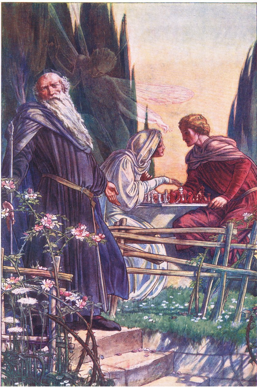 Sweet Lord, You Play Me False (illustration from The Tempest) by Paul Vincent Woodroffe