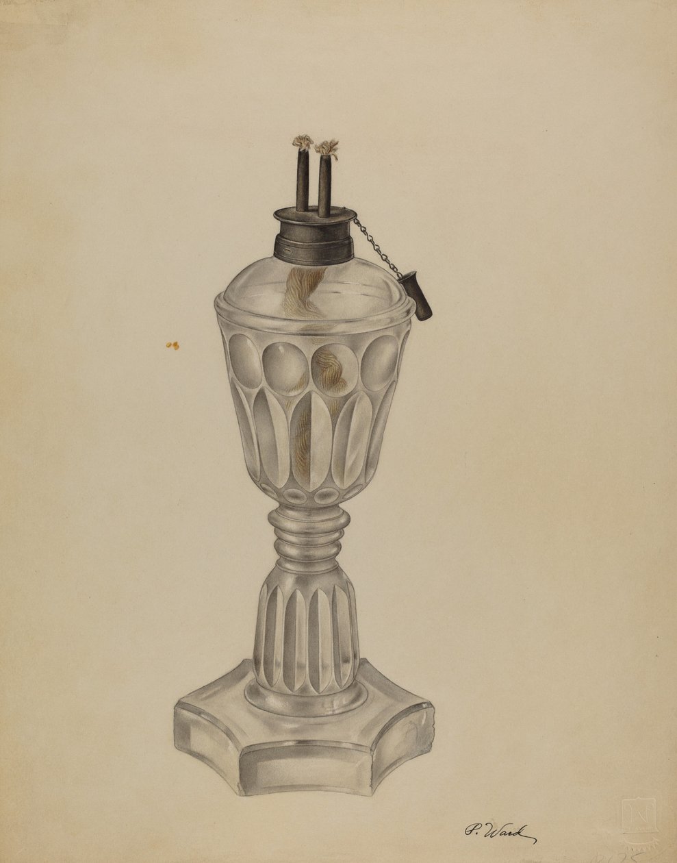 Camphene Lamp by Paul Ward